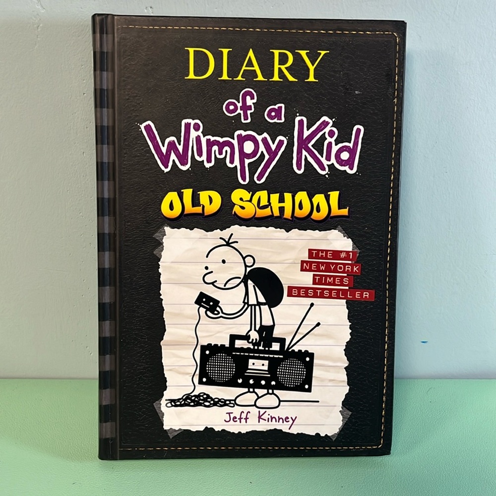 Diary of a Wimpy Kid Old School, Jeff Kinney, Kids Book, Age 8+